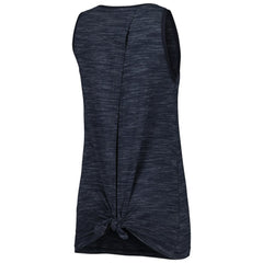 Atlanta Braves New Era Women's Space-Dye Active Tank Top - Navy Tanks