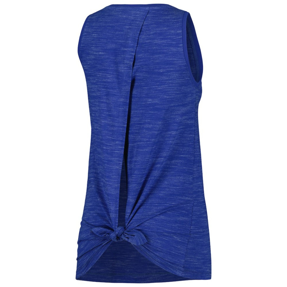 Chicago Cubs New Era Women's Space-Dye Active Tank Top - Royal Tanks