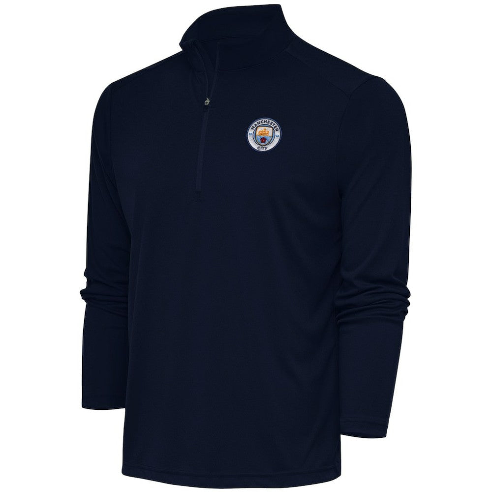 Manchester City Statement Quarter-Zip Pullover Navy