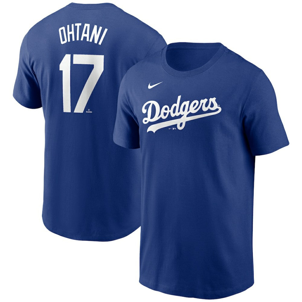 Shohei Ohtani Los Angeles Dodgers Nike 2024 Fuse Name & Number T-Shirt - Royal T-shirts