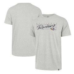 Baltimore Ravens '47 Downburst Franklin T-Shirt - Gray T-shirts