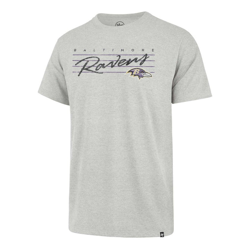 Baltimore Ravens '47 Downburst Franklin T-Shirt - Gray T-shirts