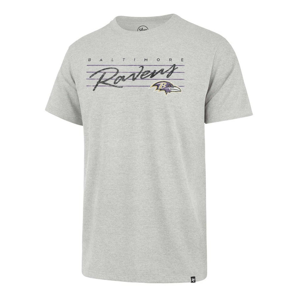 Baltimore Ravens '47 Downburst Franklin T-Shirt - Gray T-shirts