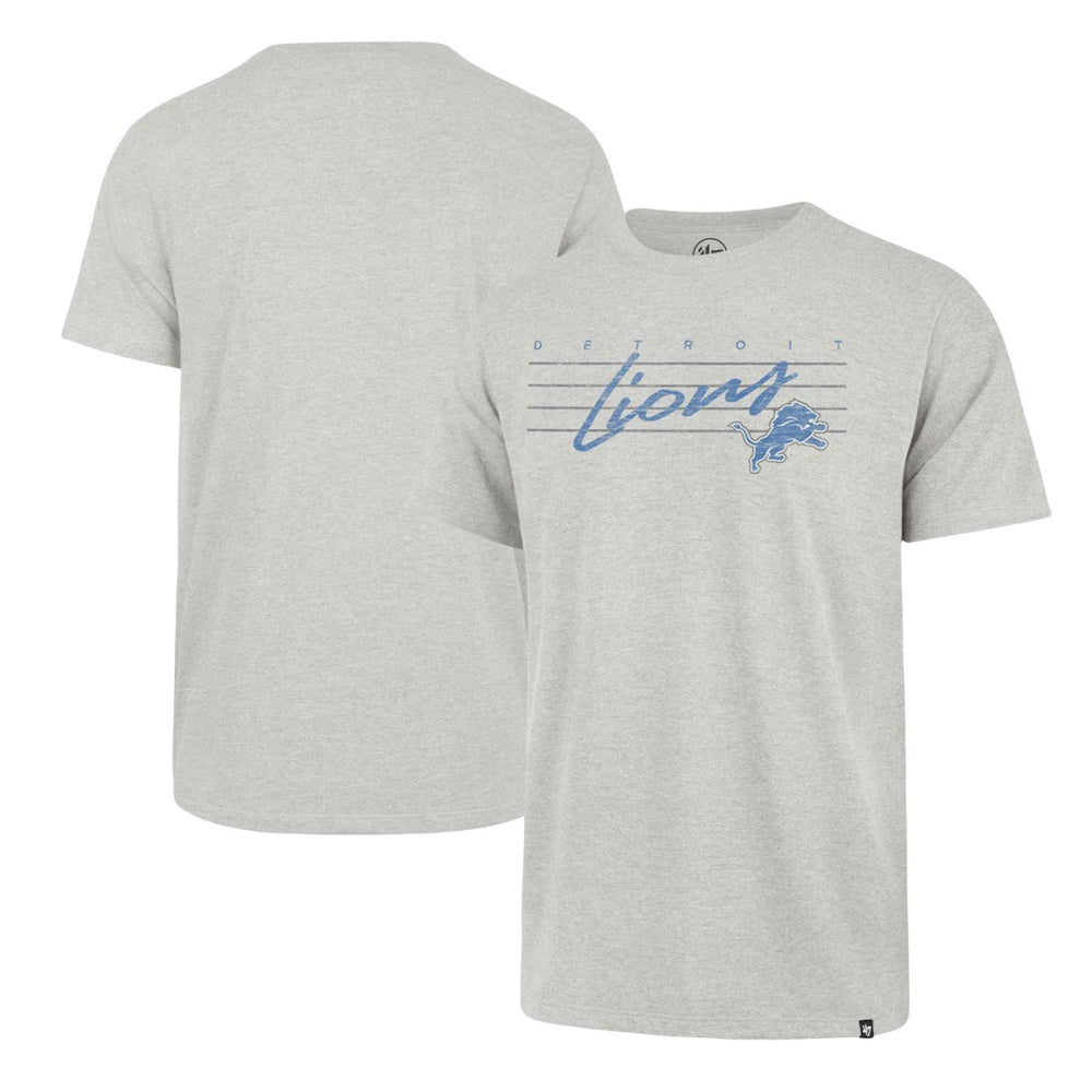 Detroit Lions '47 Downburst Franklin T-Shirt - Gray T-shirts