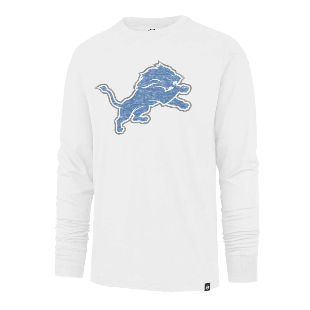 Detroit Lions '47 Premier Franklin Long Sleeve T-Shirt - White T-shirts
