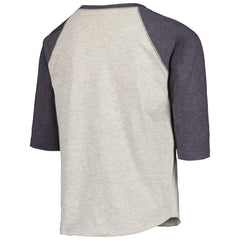 Atlanta Braves Soft as a Grape Youth Raglan 3/4 Sleeve T-Shirt - Heather Gray T-shirts