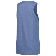 Atlanta Braves Soft as a Grape Women's Gauze High Neck Tank Top - Navy Tanks