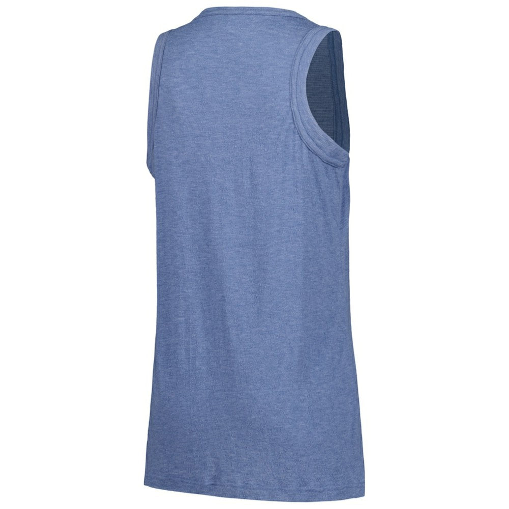 Boston Red Sox Soft as a Grape Women's Gauze High Neck Tank Top - Navy Tanks