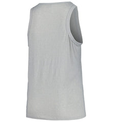San Francisco Giants Soft as a Grape Women's Plus Size Curvy High Neck Tri-Blend Tank Top - Steel Tanks