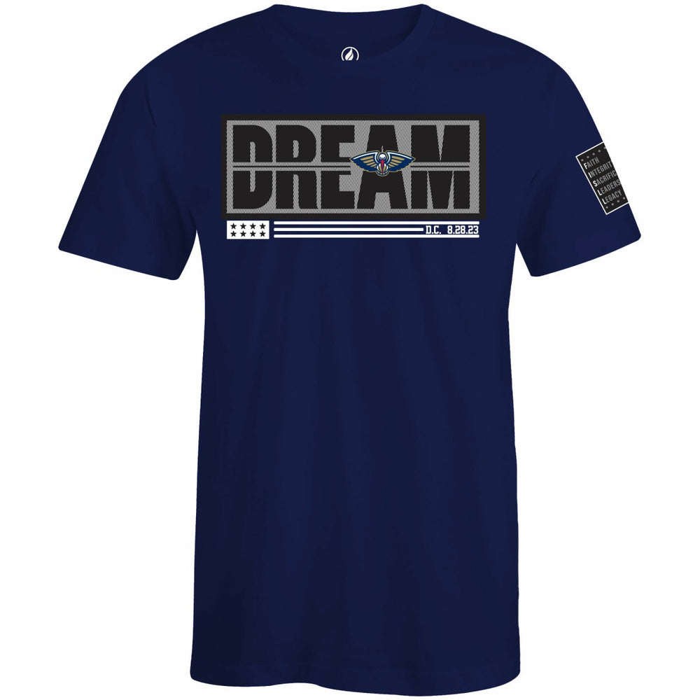 New Orleans Pelicans FISLL x Black History Collection Unisex T-Shirt - Navy