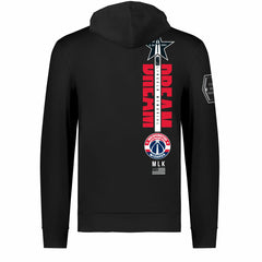 Washington Wizards FISLL x Black History Collection Unisex Pullover Hoodie - Black