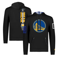 Golden State Warriors FISLL x Black History Collection Unisex Pullover Hoodie - Black