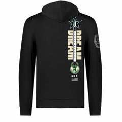 Milwaukee Bucks FISLL x Black History Collection Unisex Pullover Hoodie - Black outlet