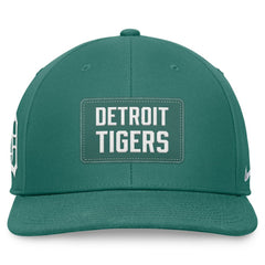 Detroit Tigers Nike Bicoastal Pro Performance Snapback Hat - Green Hats