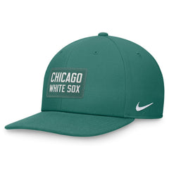 Chicago White Sox Nike Bicoastal Pro Performance Snapback Hat - Green Hats