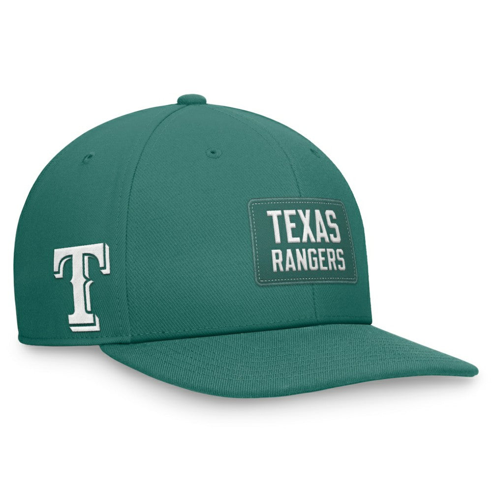 Texas Rangers Nike Bicoastal Pro Performance Snapback Hat - Green Hats