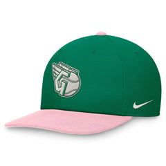 Cleveland Guardians Nike Malachite Pro Performance Snapback Hat - Green/Pink Hats