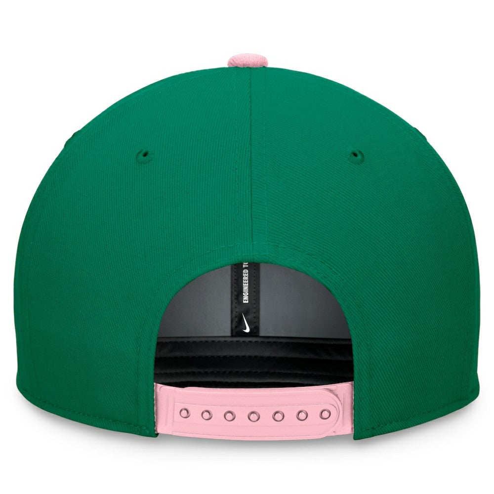 Colorado Rockies Nike Malachite Pro Performance Snapback Hat - Green/Pink Hats