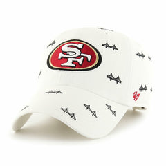 San Francisco 49ers '47 Confetti Clean Up Adjustable Hat - White Hats