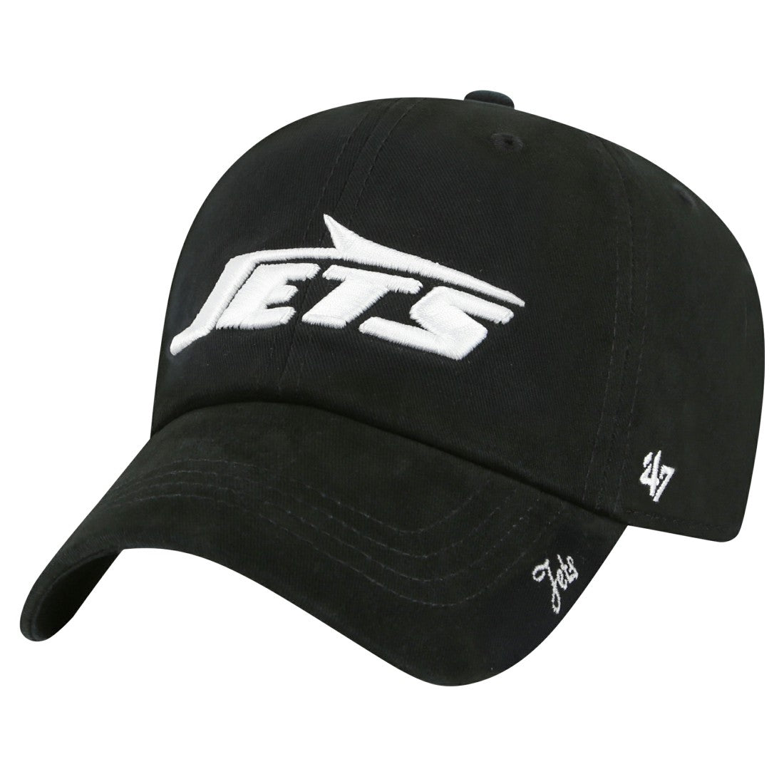 New York Jets '47 Women's Miata Clean Up Adjustable Hat - Black Hats