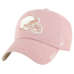 Cleveland Browns '47 Women's Ballpark Cheer Dusty Rose Clean Up Adjustable Hat - Pink Hats