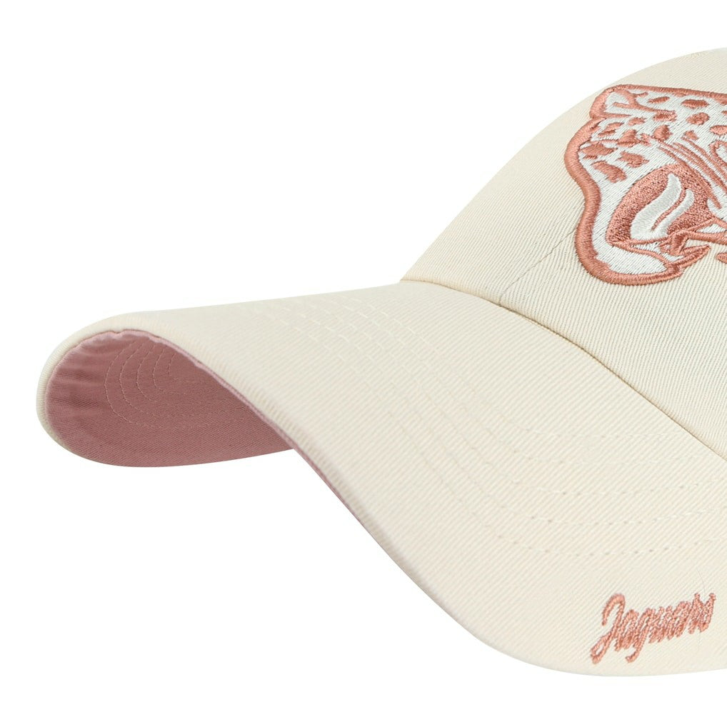Jacksonville Jaguars '47 Women's Ballpark Cheer Clean Up Adjustable Hat - Natural Hats