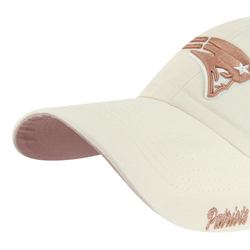 New England Patriots '47 Women's Ballpark Cheer Clean Up Adjustable Hat - Natural Hats