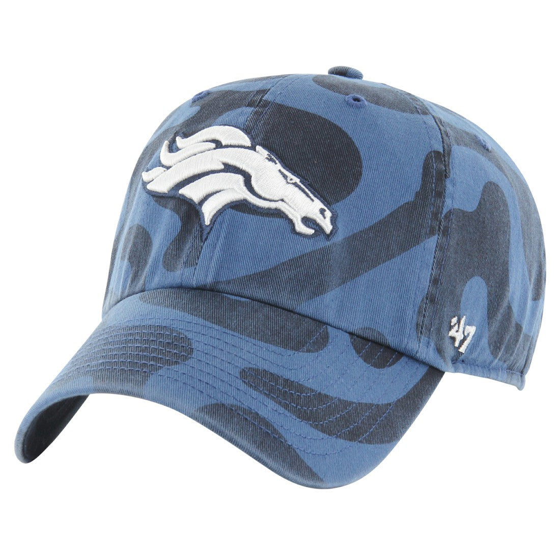 Denver Broncos '47 Women's Freeform Clean Up Adjustable Hat - Navy Hats