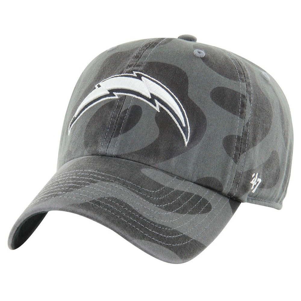 Los Angeles Chargers '47 Women's Freeform Clean Up Adjustable Hat - Charcoal Hats