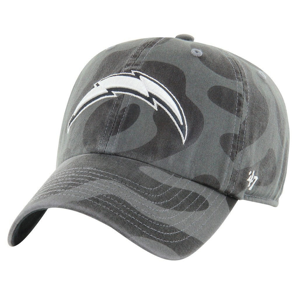 Los Angeles Chargers '47 Women's Freeform Clean Up Adjustable Hat - Charcoal Hats