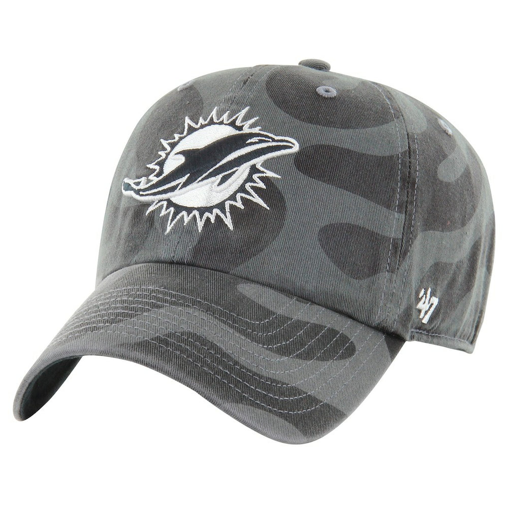 Miami Dolphins '47 Women's Freeform Clean Up Adjustable Hat - Charcoal Hats