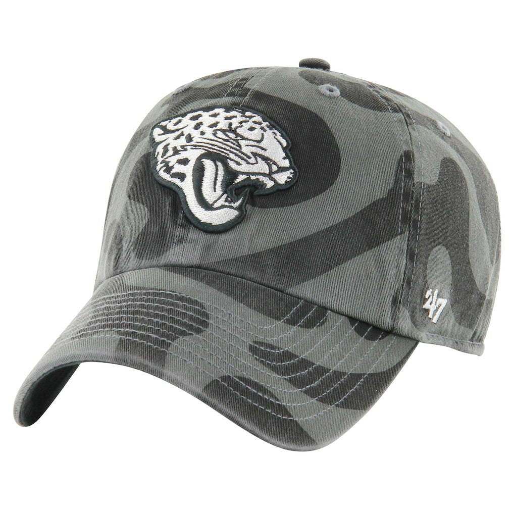 Jacksonville Jaguars '47 Women's Freeform Clean Up Adjustable Hat - Charcoal Hats