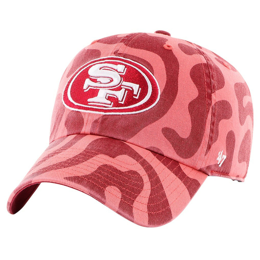San Francisco 49ers '47 Women's Freeform Clean Up Adjustable Hat - Scarlet Hats