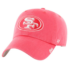San Francisco 49ers '47 Women's Luminance Cheer Clean Up Adjustable Hat - Scarlet Hats