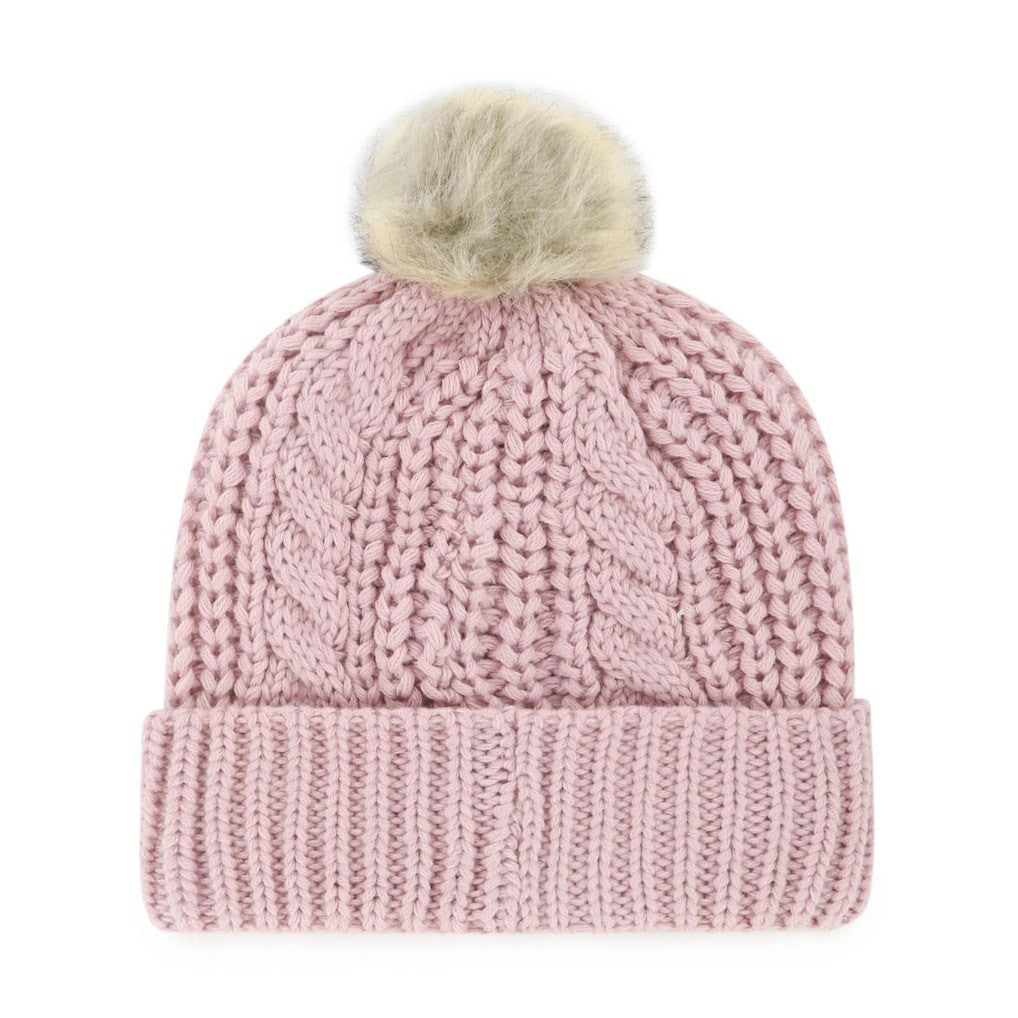 Jacksonville Jaguars '47 Women's Meeko Cuffed Knit Hat with Pom - Dusty Rose Hats