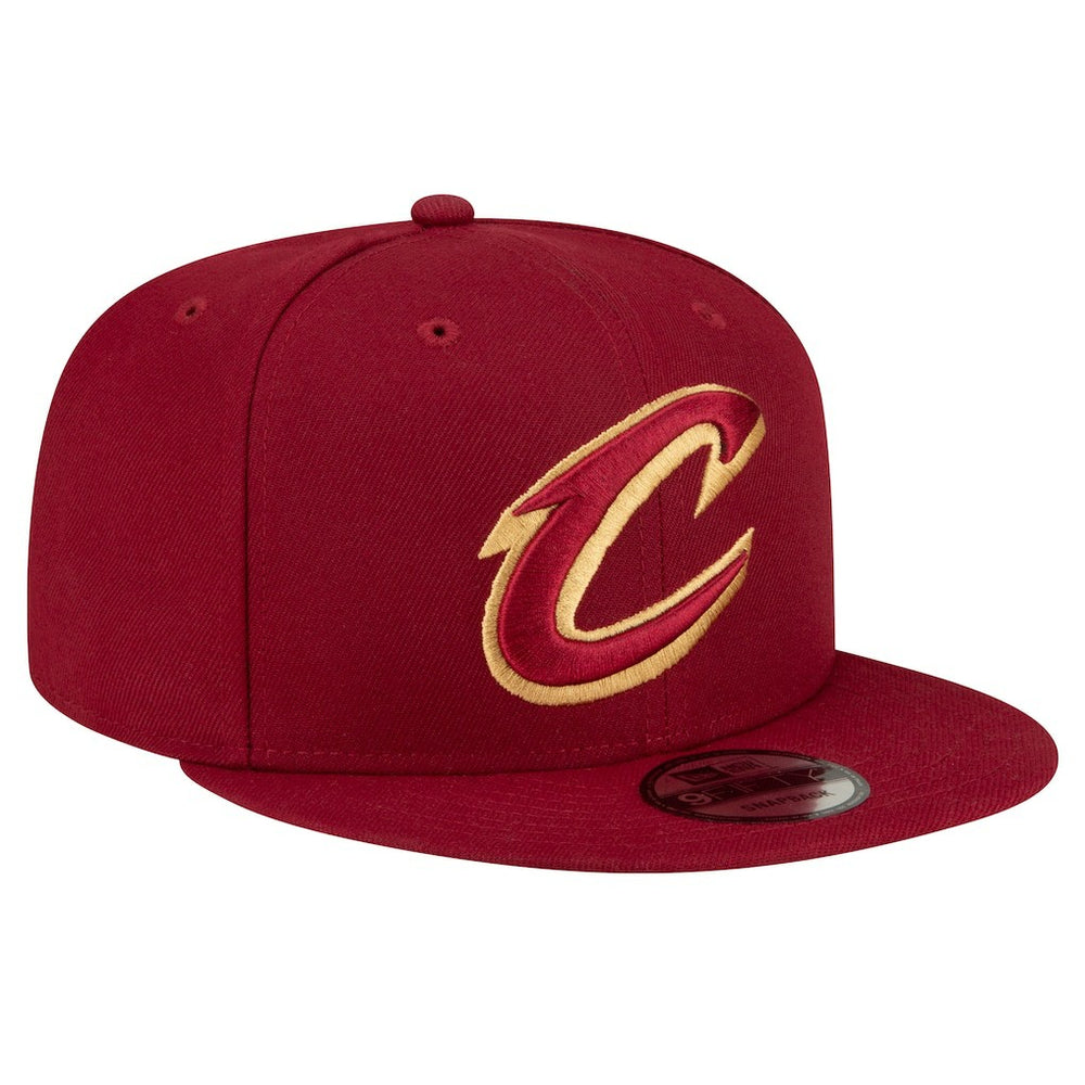 Cleveland Cavaliers Team Color 9FIFTY Snapback Hat Wine - New Era