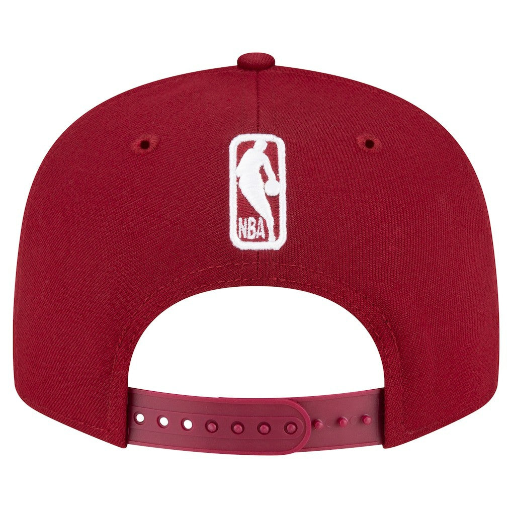 Cleveland Cavaliers Team Color 9FIFTY Snapback Hat Wine - New Era