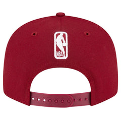 Cleveland Cavaliers Team Color 9FIFTY Snapback Hat Wine - New Era