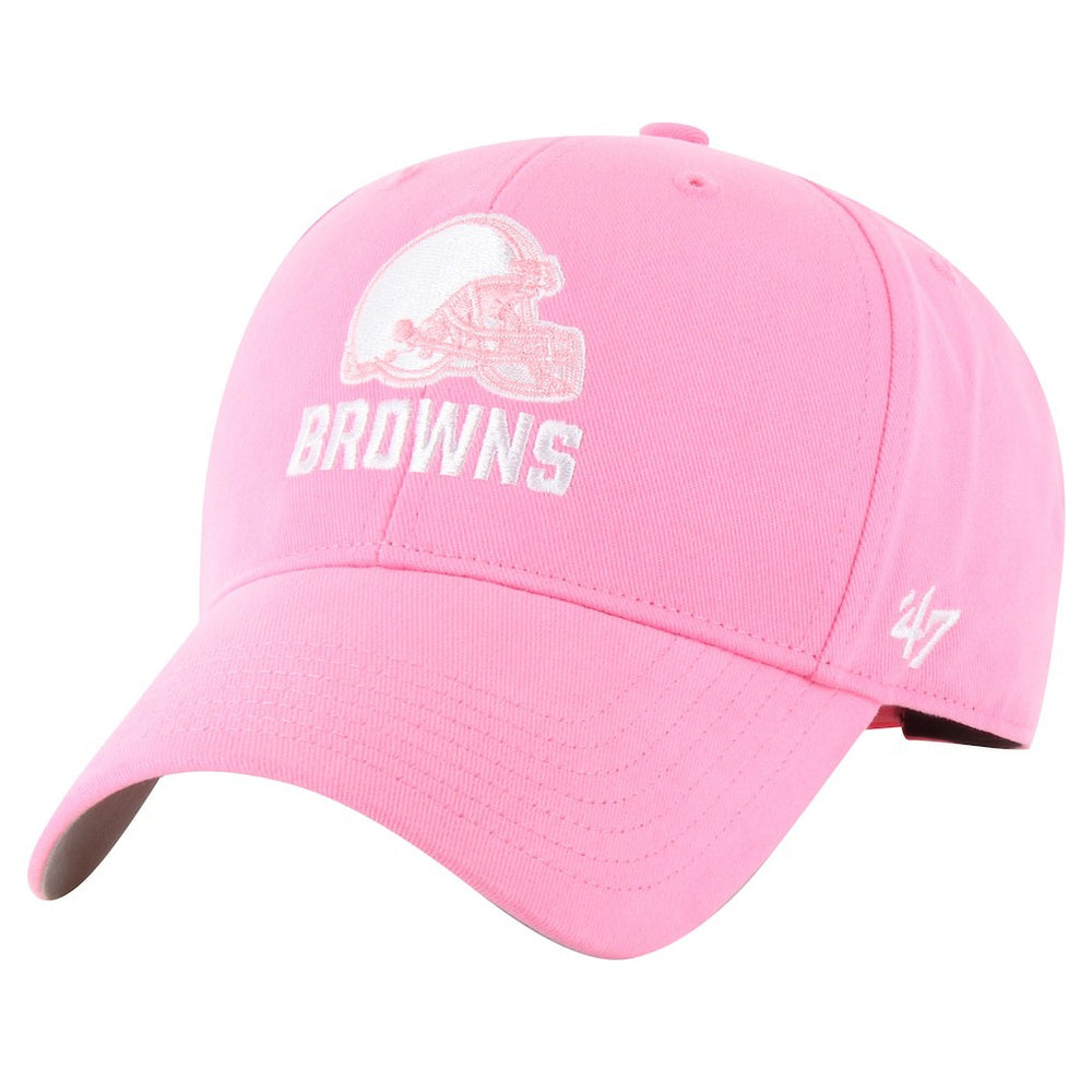 Cleveland Browns '47 Girls Youth Rose MVP Adjustable Hat - Pink Hats