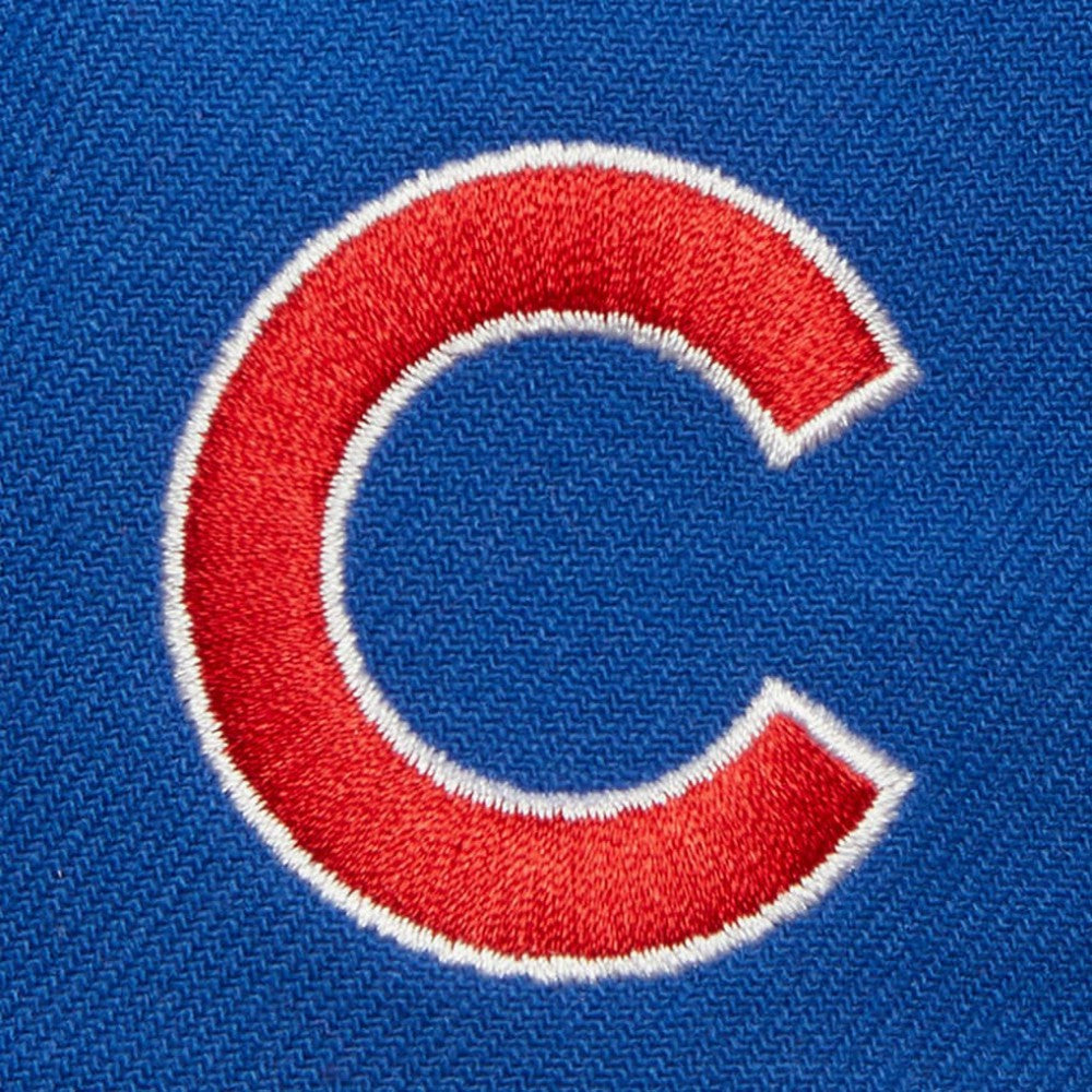 Chicago Cubs Mitchell & Ness Team Tagged Snapback Hat - Royal Hats