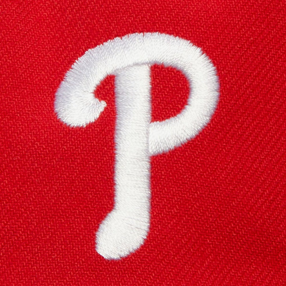 Philadelphia Phillies Mitchell & Ness Team Tagged Snapback Hat - Red Hats
