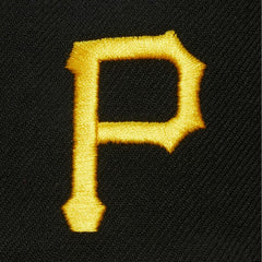 Pittsburgh Pirates Mitchell & Ness Team Tagged Snapback Hat - Black Hats
