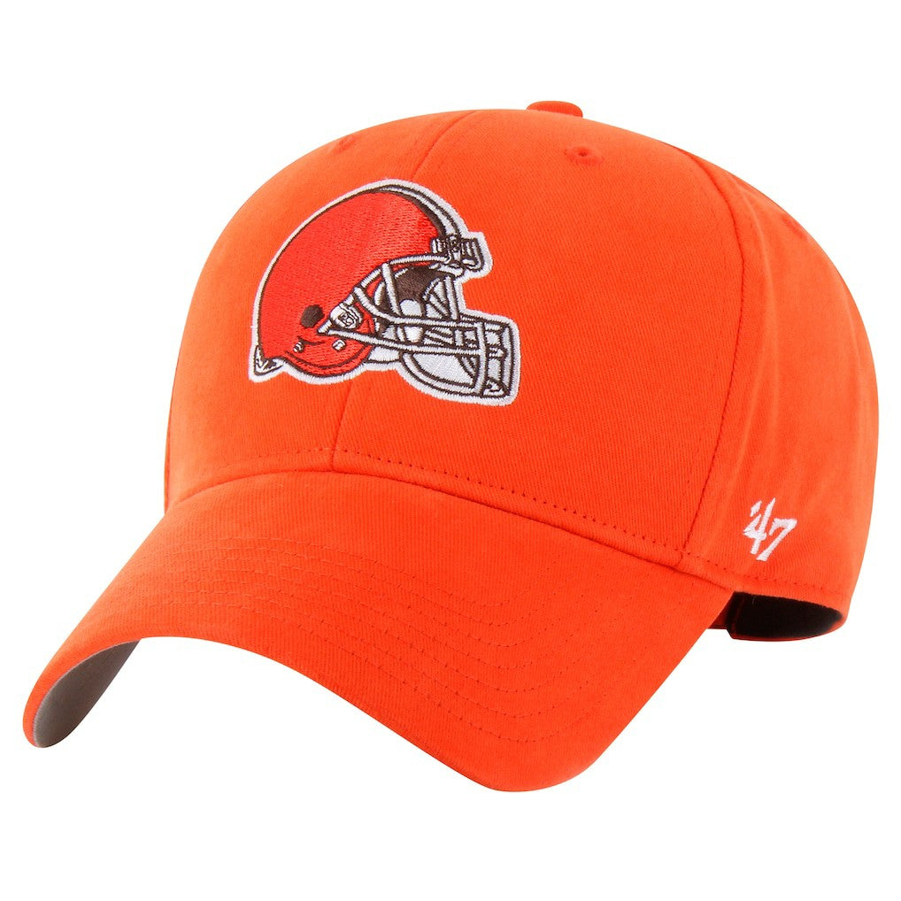 Cleveland Browns '47 Youth Secondary Logo MVP Adjustable Hat - Orange Hats