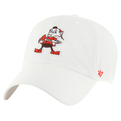 Cleveland Browns '47 Clean Up Adjustable Hat - White Hats