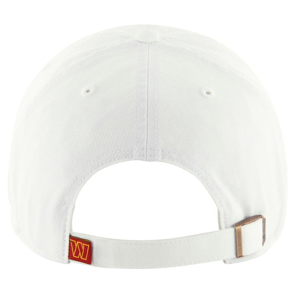 Washington Commanders '47 Clean Up Adjustable Hat - White Hats
