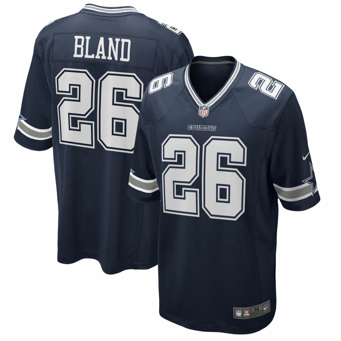 DaRon Bland Dallas Cowboys Game Jersey - Navy Jerseys