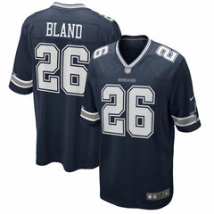 DaRon Bland Dallas Cowboys Game Jersey - Navy Jerseys
