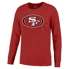 Brock Purdy San Francisco 49ers Majestic Threads Name & Number Long Sleeve T-Shirt - Scarlet T-shirts