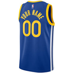 Golden State Warriors Unisex 2019/20 Custom Swingman Jersey Royal Icon Edition - Nike