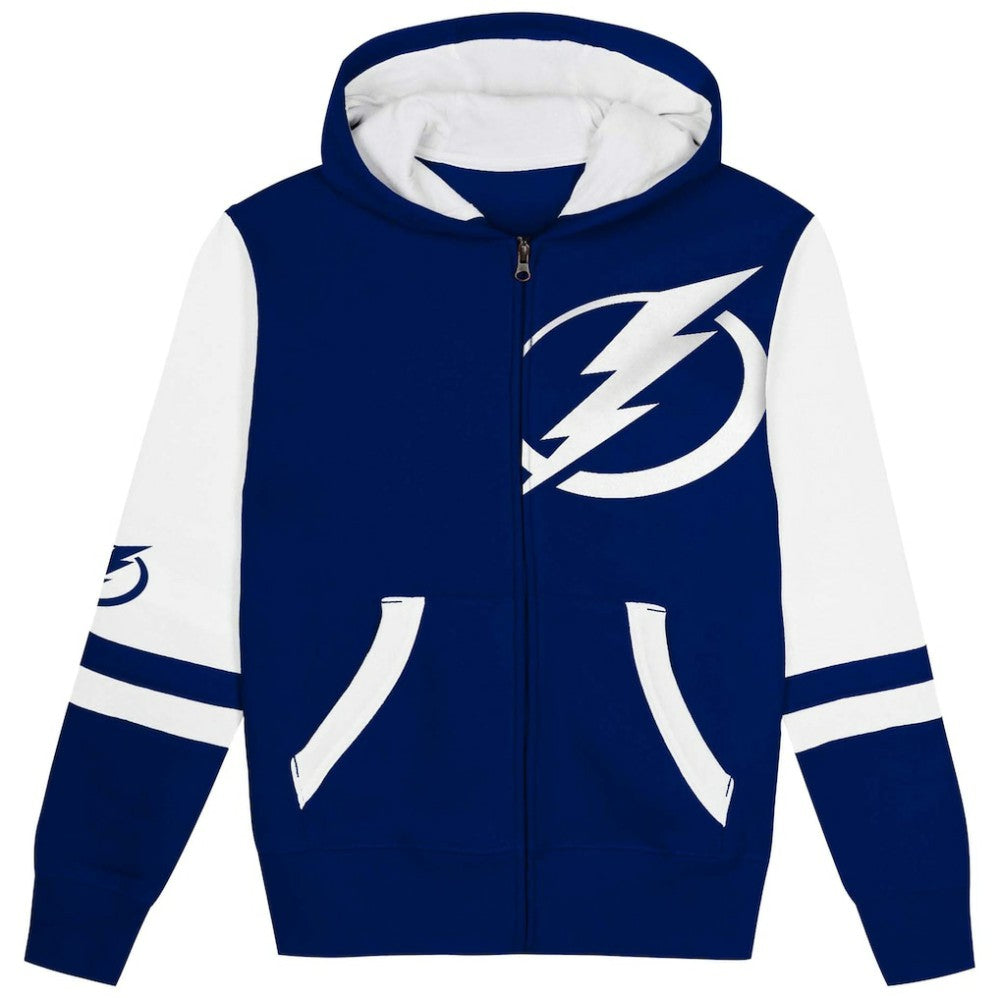 Tampa Bay Lightning Preschool Face Off Full-Zip Hoodie - Blue | US 200983897